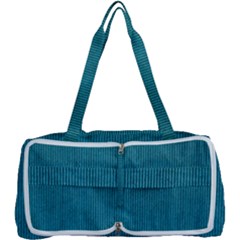 Blue Digital Fabric Multi Function Bag by ConteMonfrey