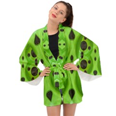 Abstract Geometric Modern Pattern Long Sleeve Kimono by dflcprintsclothing