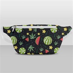 Watermelon Berries Patterns Pattern Waist Bag  by uniart180623