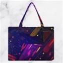 Colorful Abstract Background Creative Digital Art Colorful Geometric Artwork Medium Tote Bag View1
