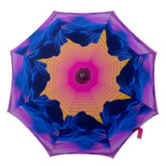 Sun Ultra Artistic 3d Illustration Sunset Hook Handle Umbrellas (large) by uniart180623