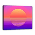Sunset Summer Time Canvas 14  x 11  (Stretched) View1