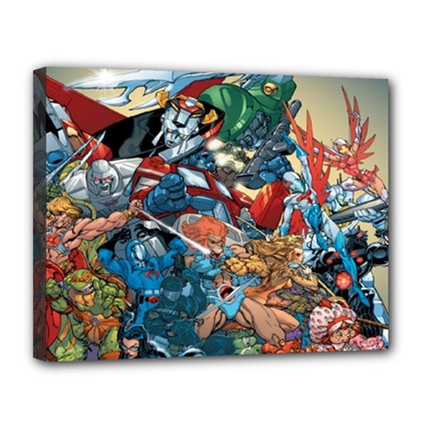 80 s Cartoons Cartoon Masters Of The Universe Canvas 14  X 11  (stretched) by uniart180623