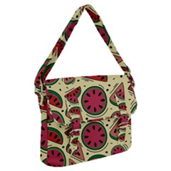 Watermelon Pattern Slices Fruit Buckle Messenger Bag by uniart180623