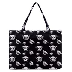 Skull Boys  Zipper Medium Tote Bag by Khoncepts