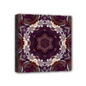 Rosette Kaleidoscope Mosaic Abstract Background Mini Canvas 4  x 4  (Stretched) View1