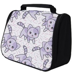 Cats Pattern Design Full Print Travel Pouch (big) by Simbadda