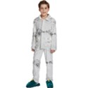 (2) Kids  Long Sleeve Velvet Pajamas Set View1