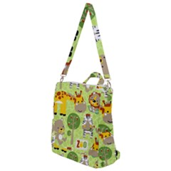 Funny Animals Cartoon Crossbody Backpack by Simbadda