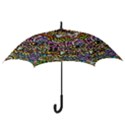 Graffiti Word Seamless Pattern Hook Handle Umbrellas (Large) View3