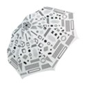 Pattern Hipster Abstract Form Geometric Line Variety Shapes Polkadots Fashion Style Seamless Folding Umbrellas View2