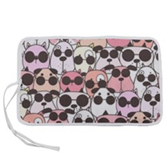 Cute-dog-seamless-pattern-background Pen Storage Case (s) by Simbadda