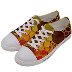 Abstract Oil Painting Men s Low Top Canvas Sneakers by Excel