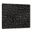 Math-equations-formulas-pattern Canvas 24  x 20  (Stretched) View1