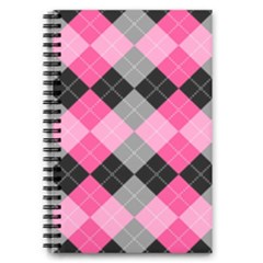 Seamless-argyle-pattern 5 5  X 8 5  Notebook by Simbadda