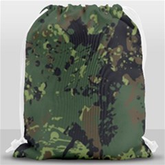 Military-background-grunge---- Drawstring Bag (large) by Simbadda
