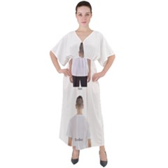 Screenshot 20230716 184009 Screenshot 20230716 184222 V-neck Boho Style Maxi Dress by 3147330