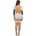 Img 20230716 190400 Img 20230716 190422 Women Long Sleeve Ruched Stretch Jersey Dress View4