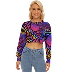 3d Fractal Mandelbulb Lightweight Long Sleeve Sweatshirt by Proyonanggan