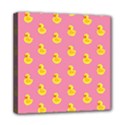 Rubber duck pattern Mini Canvas 8  x 8  (Stretched) View1