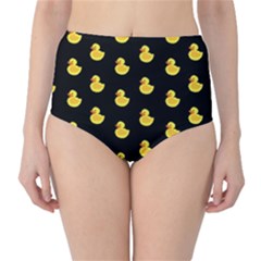 Rubber Duck Classic High-waist Bikini Bottoms by Valentinaart
