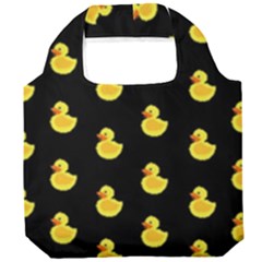 Rubber Duck Foldable Grocery Recycle Bag by Valentinaart