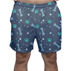 Bons Foot Prints Pattern Background Men s Shorts by Bangk1t