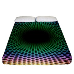 Abstract Patterns Fitted Sheet (king Size) by Bangk1t
