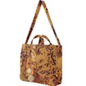 Bees Nature Animals Honeycomb Square Shoulder Tote Bag View1