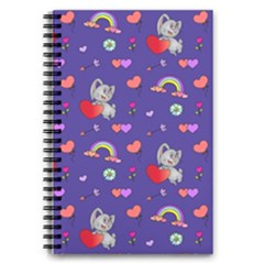 Texture Seamless Digital Scrapbooking Decorative 5 5  X 8 5  Notebook by pakminggu