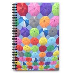 Umbrella 5 5  X 8 5  Notebook by artworkshop