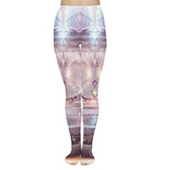 Cosmic Egg Sacred Geometry Art Tights by Grandong