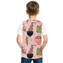 Japanese Street Food Soba Noodle In Bowl Pattern Kids  Basketball Tank Top View2