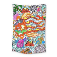 Supersonic Mermaid Chaser Small Tapestry by chellerayartisans