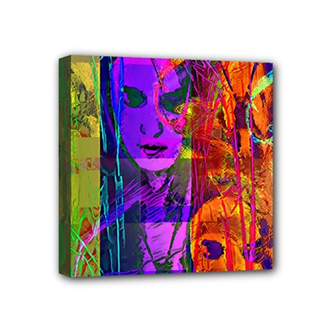 Lou Mini Canvas 4  X 4  (stretched) by MRNStudios