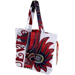 Devil2 Drawstring Tote Bag by RuuGallery10