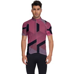 Blocks Abstract Pattern Art Men s Short Sleeve Cycling Jersey by Grandong