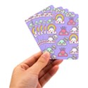 Cloud-seamless-pattern -- Playing Cards Single Design (Rectangle) with Custom Box View3