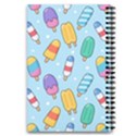 Cute-kawaii-ice-cream-seamless-pattern 5.5  x 8.5  Notebook View2