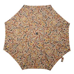 Autumn Leaves Pattern Hook Handle Umbrellas (medium) by pakminggu