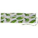 Vegetable Pattern With Composition Broccoli Roll Up Canvas Pencil Holder (L) View2
