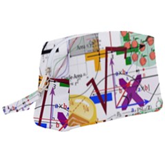 Mathematics Formula Physics School Wristlet Pouch Bag (large) by Bedest