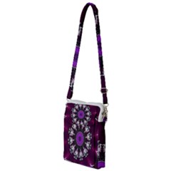 Kaleidoscope-round-circle-geometry Multi Function Travel Bag by Bedest