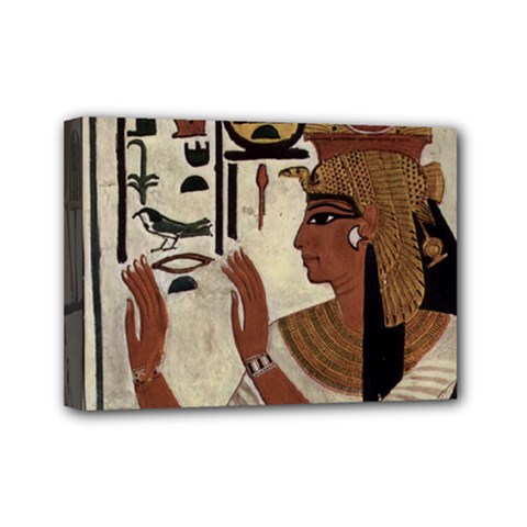 Hieroglyphics-goddess-queen Mini Canvas 7  X 5  (stretched) by Bedest