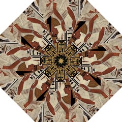 Hieroglyphics-goddess-queen Hook Handle Umbrellas (medium) by Bedest
