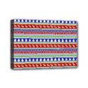 Christmas-color-stripes Pattern Mini Canvas 7  x 5  (Stretched) View1