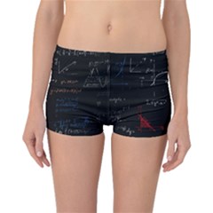 Math Mathematics Pattern Boyleg Bikini Bottoms by pakminggu