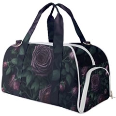 Rose Flower Plant Burner Gym Duffel Bag by pakminggu
