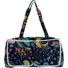 Alien Ocket Space Aesthetic Pattern Multi Function Bag by pakminggu