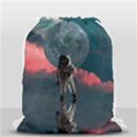 Astronaut-moon-space-nasa-planet Drawstring Bag (Small) View2